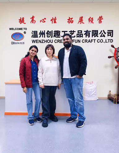 Erosleek Wenzhou Create Fun Craft Co., Ltd. fabrika gunea ikuskatu zuten