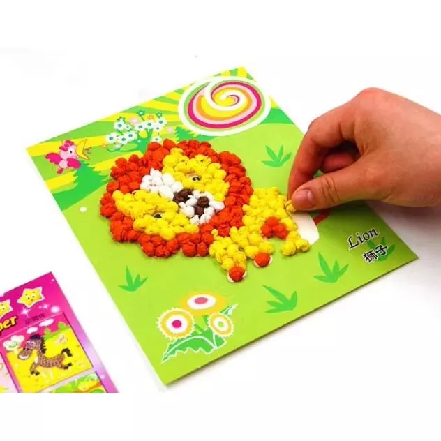 DIY Flock Art Jostailua